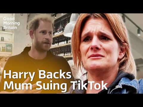 British mum suing TikTok after death of son praises support from Prince Harry