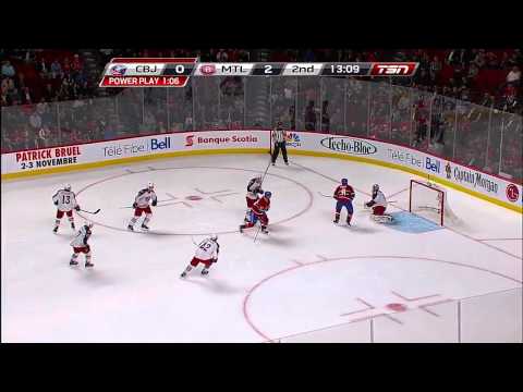 Markov 2 Points (1+1) vs. BLUE JACKETS. 2013.10.17