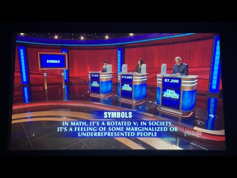 Final Jeopardy, easy clue? - Alec Chao Day 2 (3/24/23)