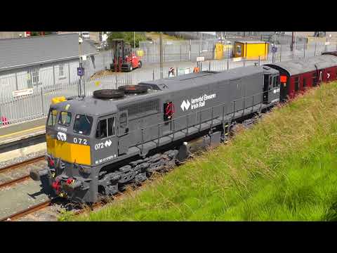 IÉ 071 class loco No. 072 on the ''Sea Breeze'' & ''The Strand'' tours - 8th of July 2018.