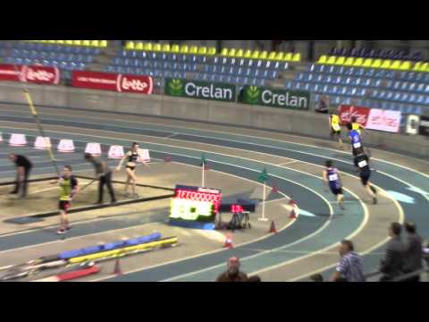 2016 02 28 BK Indoor Gent 200m met Moreau Bjarne