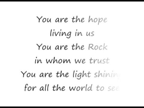 Hope of the Nations - Brian Doerksen [lyrics]