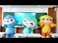 The Hangzhou Asian Games Mascots Send Their Blessings To Students