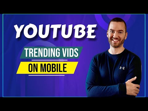 How To See Trending Videos On YouTube (Mobile / iPhone Example)
