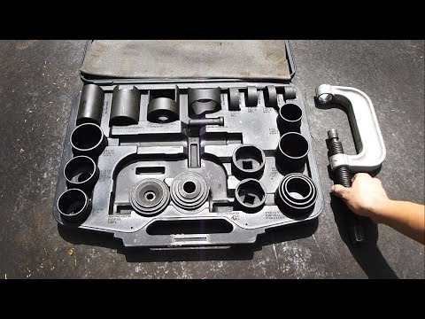 How to Press a Ball Joint Video