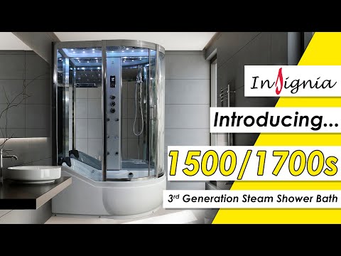 Insignia Introducing... The 1500/1700S 3rd Generation Leak Free Steam Shower Bath