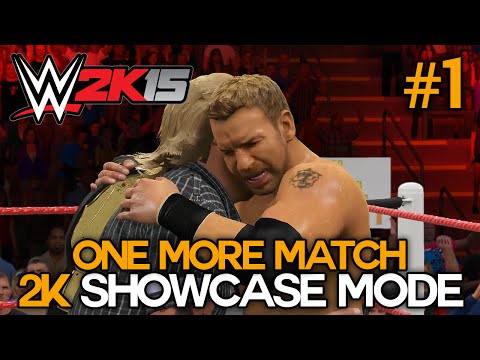 WWE 2K15 - 2K Showcase - "One More Match" Part 1 [WWE 2K15 Showcase Mode DLC Ep 1]