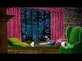 Oldies music playing in another room and it's raining (no thunders, rain on window) ASMR