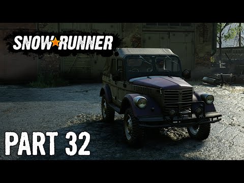 SnowRunner | Walkthrough Gameplay | Part 32 | Tayga 6436 & Tuz 166 | Xbox One