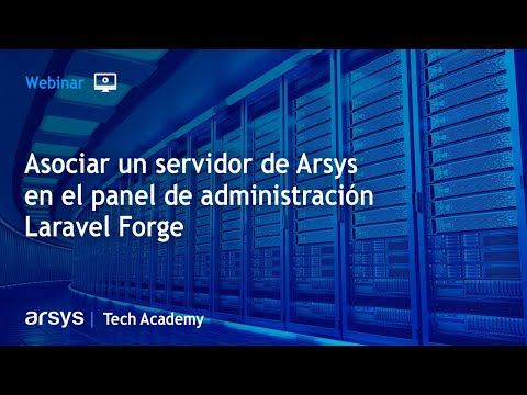 Webinar: Asociar un servidor de Arsys en el panel de administración Laravel Forge