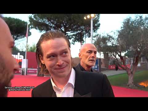 Caleb Landry Jones says hi @ Roma, Luc Besson DRACULA premiere