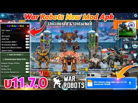 War Robots Mod Apk v11.7.0 | War Robots Unlimited Money & Unlocked Robots | War Robots Hack v11.7.0