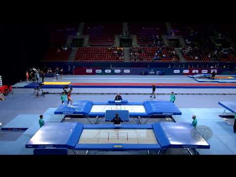 RODRIGUEZ Melania (ESP) W - 2022 Trampoline Worlds, Sofia (BUL) - Q Trampoline Exercise 1