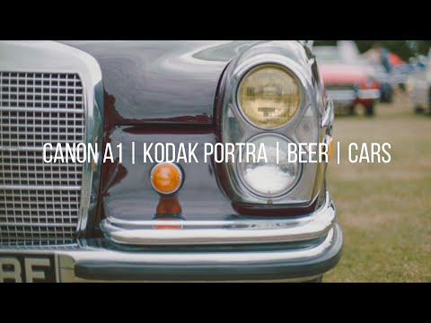 Shooting film at the local Beer Festival and car show!
