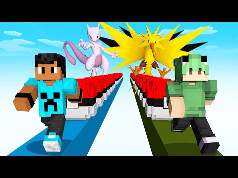 Super Corrida de LUCKY PIXELMON só COM LENDÁRIOS