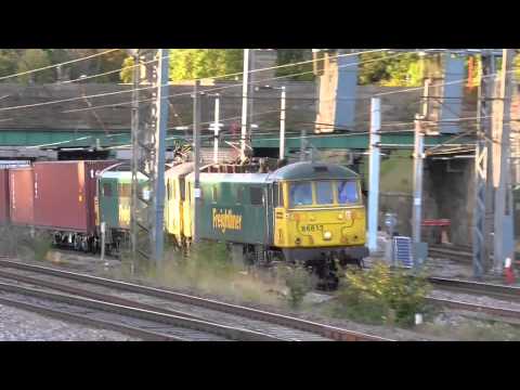 86613/86614 4m74 Coatbridge - Crewe liner, 16th September 2015
