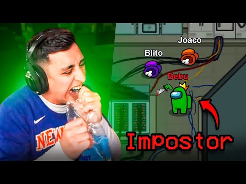QUIERO SER IMPOSTOR !!! 😡🤬 | Among us con la banda