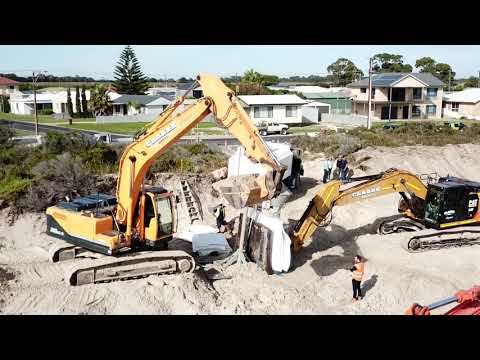How to fill a 2.5m³ Elcorock sand container