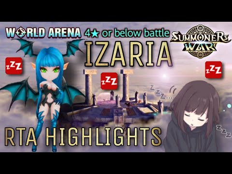 Amazing Izaria RTA Highlights unli sleep! - Summoners War