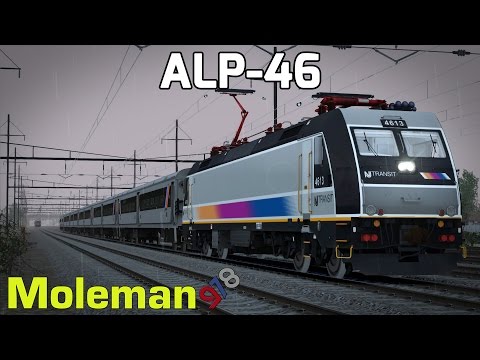 Train Simulator 2016 | North Jersey Coast Line | ALP-46