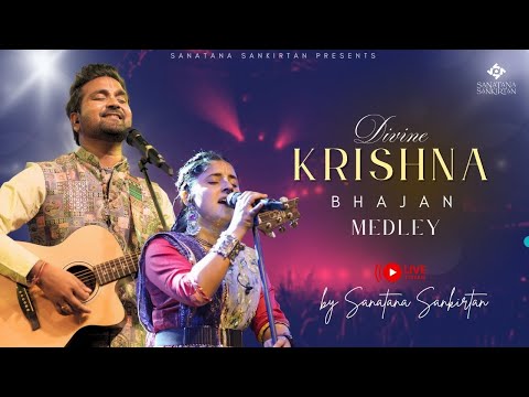 Divine Radha Krishna Bhajan Medley | Live Compilation | Sanatana Sankirtan |