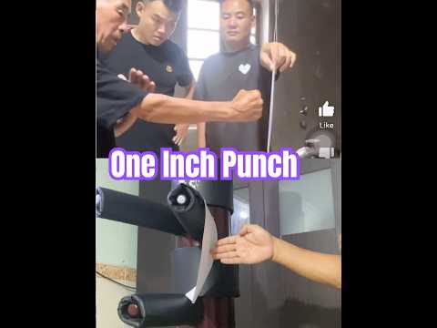 One inch punch | paper breaks #kungfu #martialarts #wushu #shaolin #karate #hapkido #brucelee #ipman