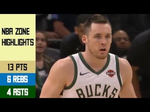 Pat Connaughton & Bench Highlights vs Celtics SRG1 - 13 Pts, 6 Rebs, 4 Asts (28.04.19)