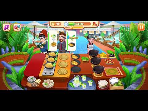 [Game Play]Crazy Diner - Tempura Palace - Level 681-684 3 Star Clear