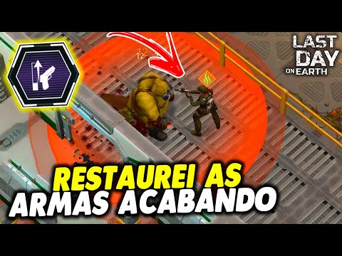 RESTAUREI AS ARMAS ACABANDO NOVA HABILIDADE - Last Day On Earth