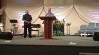 Testimony of Mark Schulz of Kainos House during baptism at Family Worship Center