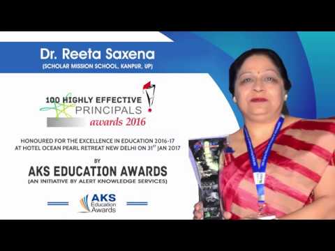 100 Highly Effective Principals of 2016 - Reeta Saxena