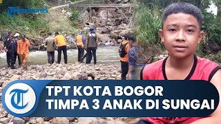 Bogor Hari Ini: Cerita Warga saat Kejadian TPT di Kota Bogor Timpa 3 Anak Kecil saat Mandi di Sungai