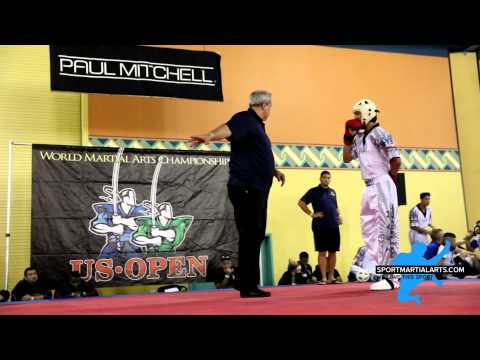 Ross Cooke vs Laszlo Gombos - Mens Team Sparring - US Open 2014