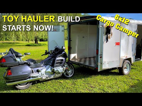 Tiny Toy Hauler Camper Build | Our Plans Revealed!