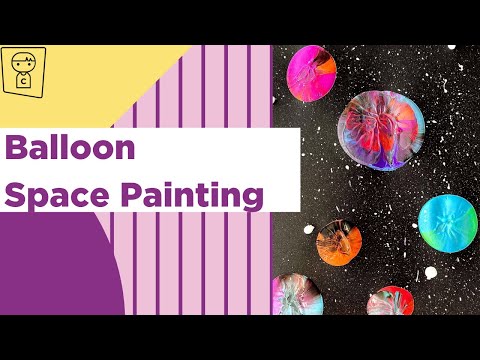 Balloon Space Painting