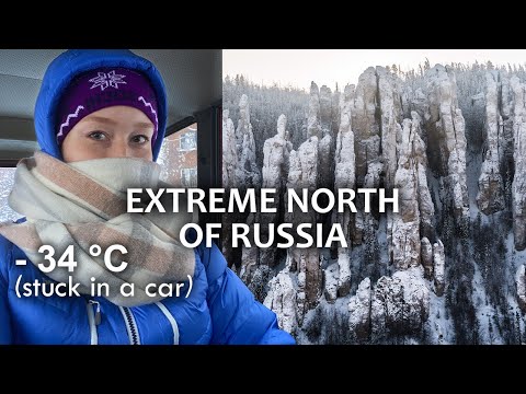 My winter trip in the Coldest republic of Russia | the Lena Pillars, Yakutia