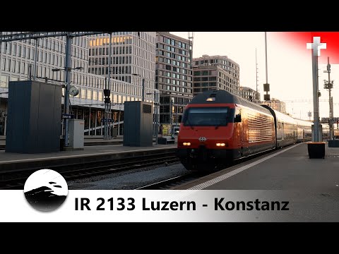 [4K] "IC2020" als IR 75 nach Konstanz in Zürich