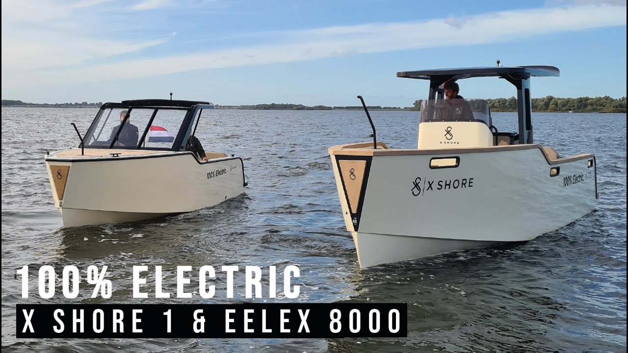 Pure electric boating pleasure with the X Shore 1 and the Eelex 8000!