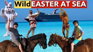 Carnival Sunshine: Cloud 9 Spa Cabin Tours, Half Moon Cay & Nassau Part 2 Vlog