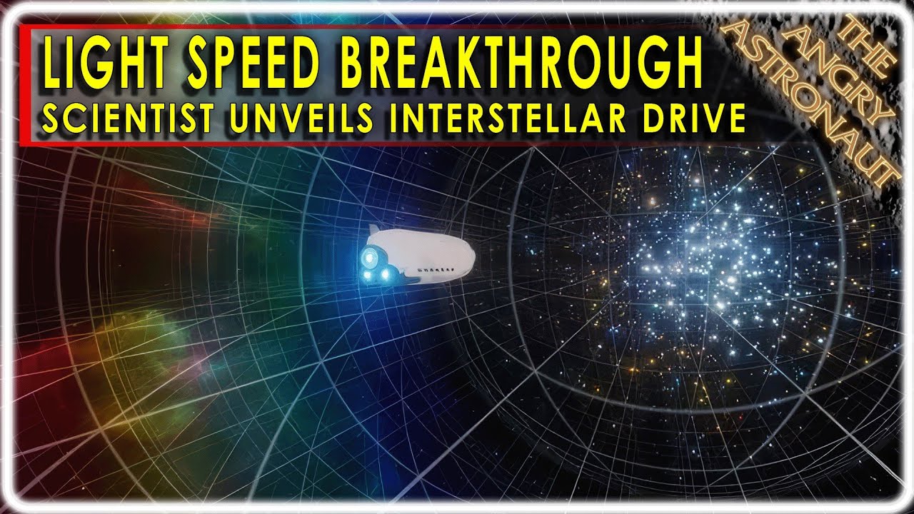Light Speed Breakthrough!  NASA Engineer unveils new "UFO" Drive!