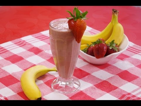 Chocolate Strawberry Banana Smoothie Recipe: Healthy Recipe! How To: Di Kometa-Dishin' With Di  #71
