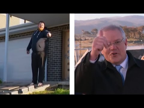 'Get off the grass' Australian Prime Minister interrupted mid press conference