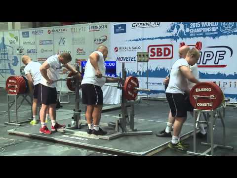 World Classic Powerlifting Championships 2015 - Men Junior, 74 kg