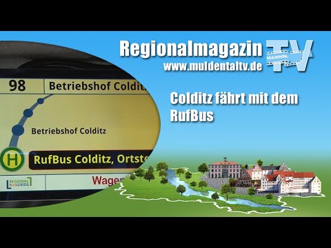Colditz fährt mit dem RufBus