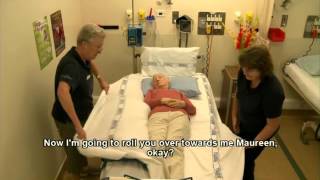ACC New Zealand: Moving your patient up the bed with two carers