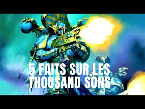 5 FAITS SUR LES THOUSAND SONS #Warhammer40k #HorusHeresy #Tzeentch #Lore #MagnusDidNothingWrong