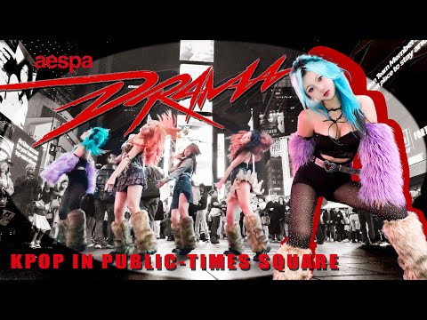 ♥️ [KPOP IN PUBLIC | TIMES SQUARE]  aespa 에스파 - ‘Drama' Dance cover by 404 DANCE CREW - Group 2