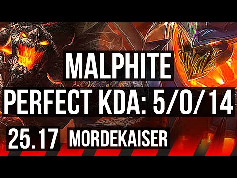 MALPHITE vs MORDEKAISER (TOP) | 5/0/14 | NA Master | 25.17