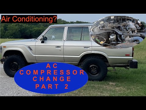 FJ62 Land Cruiser Air Conditioning Part 7.2