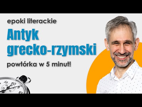 Antyk grecko-rzymski - Epoki literackie w 5 minut - #matura #maturazpolskiego #maturanamaksa